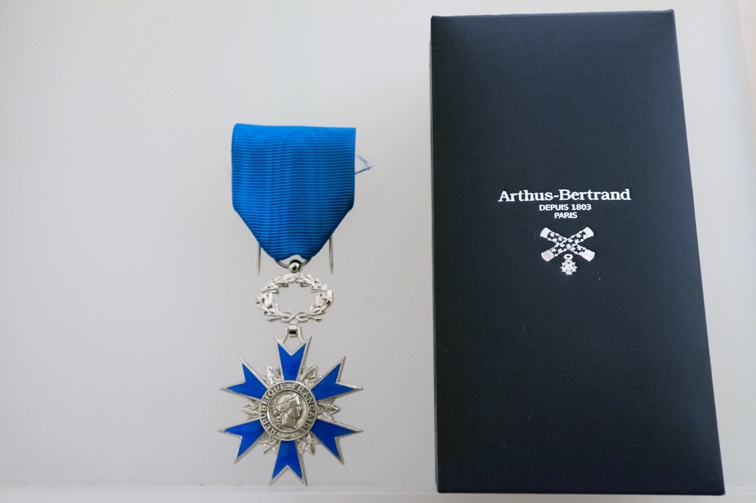 Astrid Desagneaux Chevalier dans l’Ordre National du Mérite