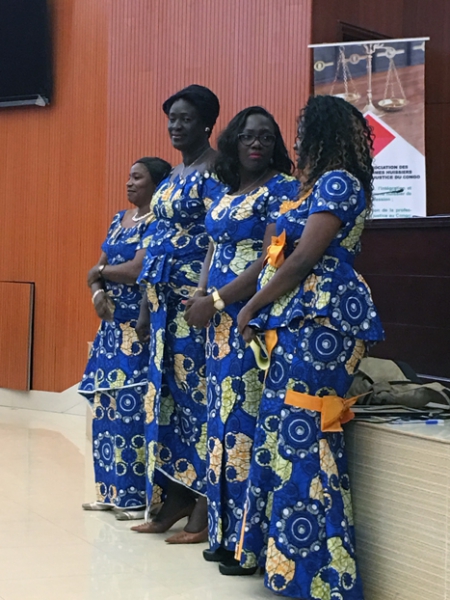 Lancement officiel de l'Association des Femmes Huissiers de Justice du Congo