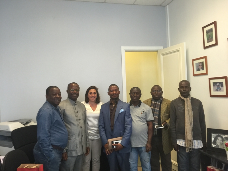 Réception de la délégation du Congo a l’étude